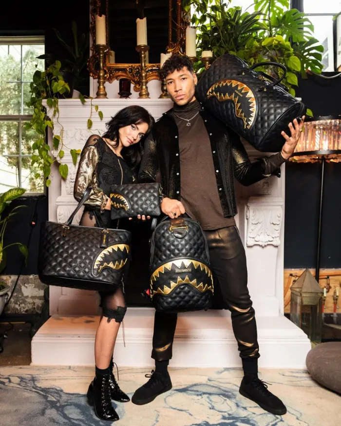 24K GENEVA CROSSOVER CLUTCH Bags SPRAYGROUND