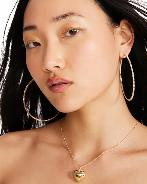 Accessories HEART PENDANT NECKLACE GOLD Gold Steve Madden Jewelry Accessories HEART PENDANT NECKLACE GOLD Gold Steve Madden Jewelry