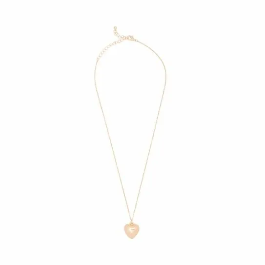 Accessories HEART PENDANT NECKLACE GOLD Gold Steve Madden Jewelry Accessories HEART PENDANT NECKLACE GOLD Gold Steve Madden Jewelry