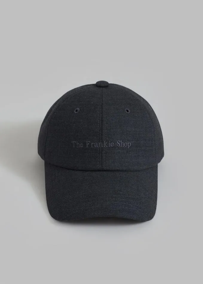 Accessories Men The Frankie Shop Frankie Baseball Cap 8211 Charcoal