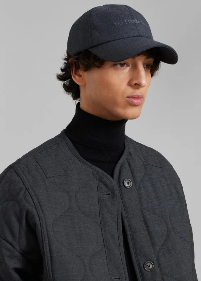 Accessories Men The Frankie Shop Frankie Baseball Cap 8211 Charcoal