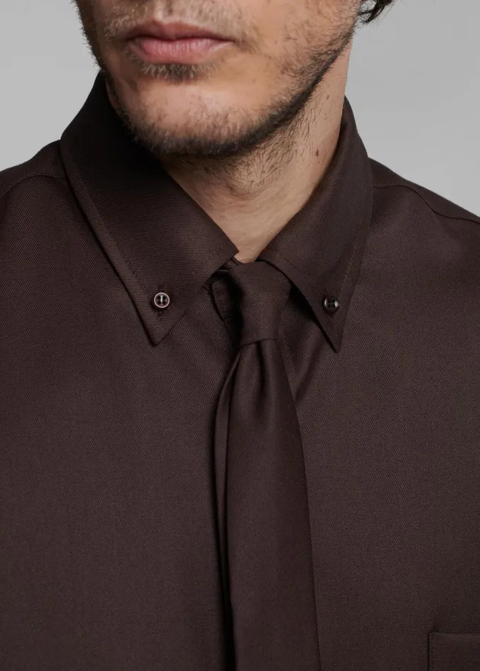 Accessories Men The Frankie Shop Kaden Tie 8211 Brown