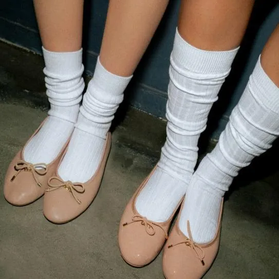 Accessories RIBBED KNEE HIGH SOCKS WHITE White Steve Madden Socks and Tights Accessories RIBBED KNEE HIGH SOCKS WHITE White Steve Madden Socks and Tights