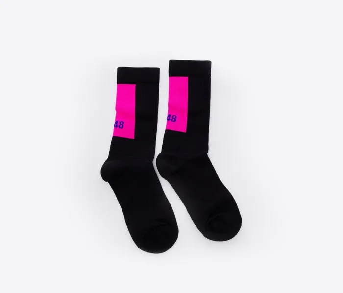 Accessories WomenMen P448 Socks BlackPink