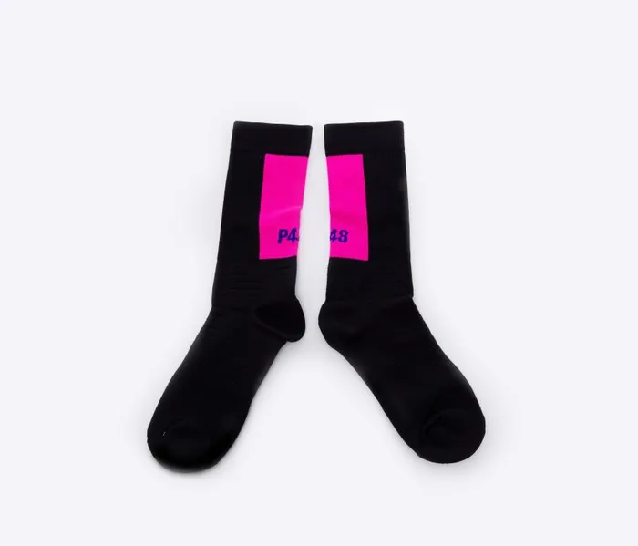 Accessories WomenMen P448 Socks BlackPink Accessories WomenMen P448 Socks BlackPink