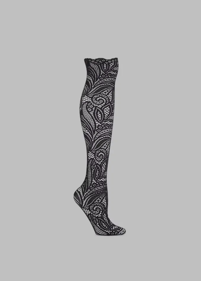 Accessories Women The Frankie Shop Beaufille Knee High Socks 8211 Black