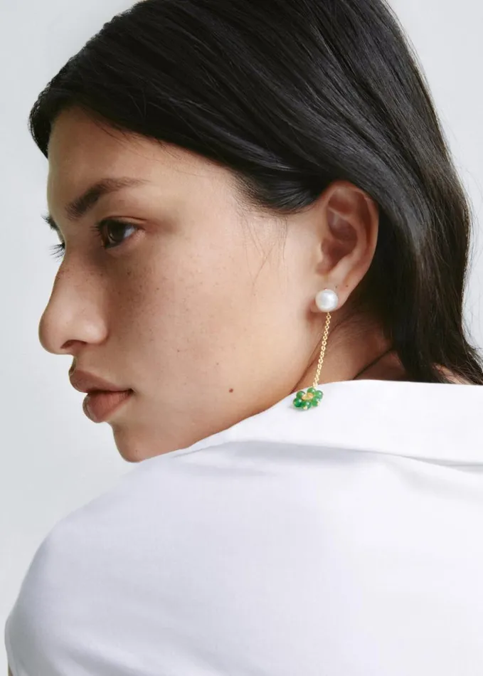 Accessories Women The Frankie Shop Completedworks Not Brainwashed Yet Earrings 8211 Gold Vermeil