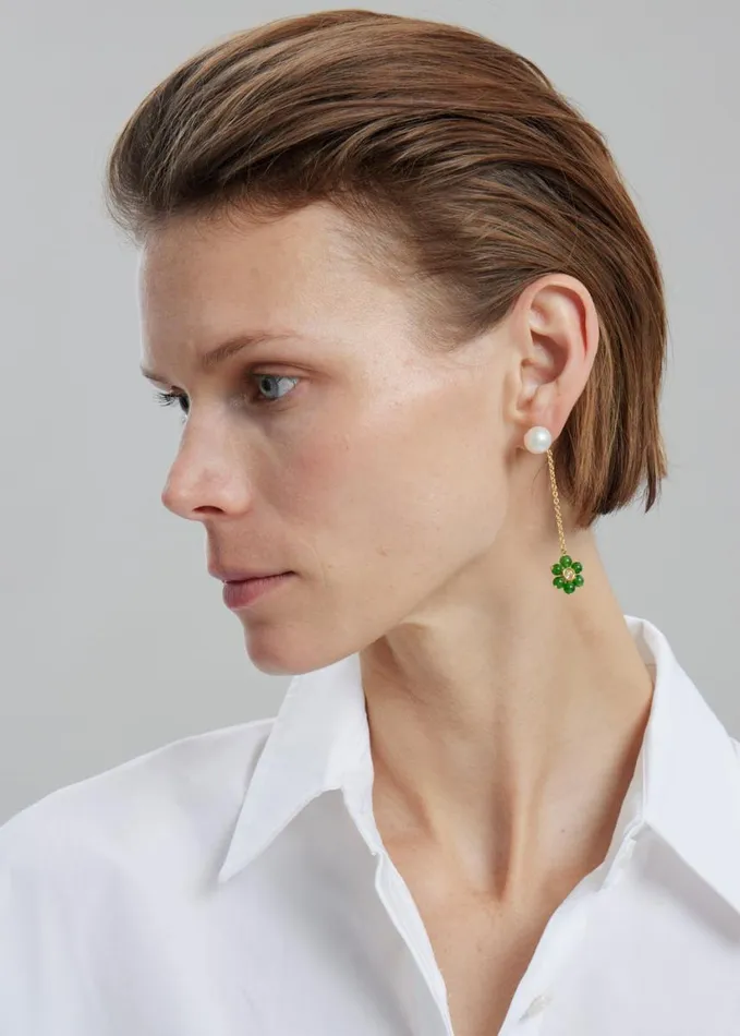 Accessories Women The Frankie Shop Completedworks Not Brainwashed Yet Earrings 8211 Gold Vermeil