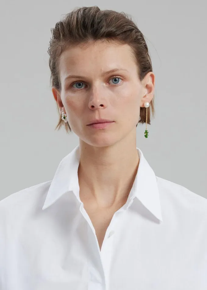 Accessories Women The Frankie Shop Completedworks Not Brainwashed Yet Earrings 8211 Gold Vermeil