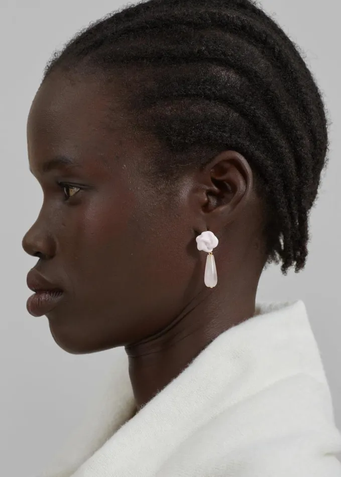 Accessories Women The Frankie Shop Completedworks The Depths Of Time Earrings 8211 Pink