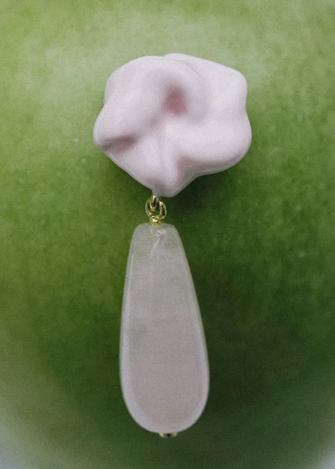 Accessories Women The Frankie Shop Completedworks The Depths Of Time Earrings 8211 Pink