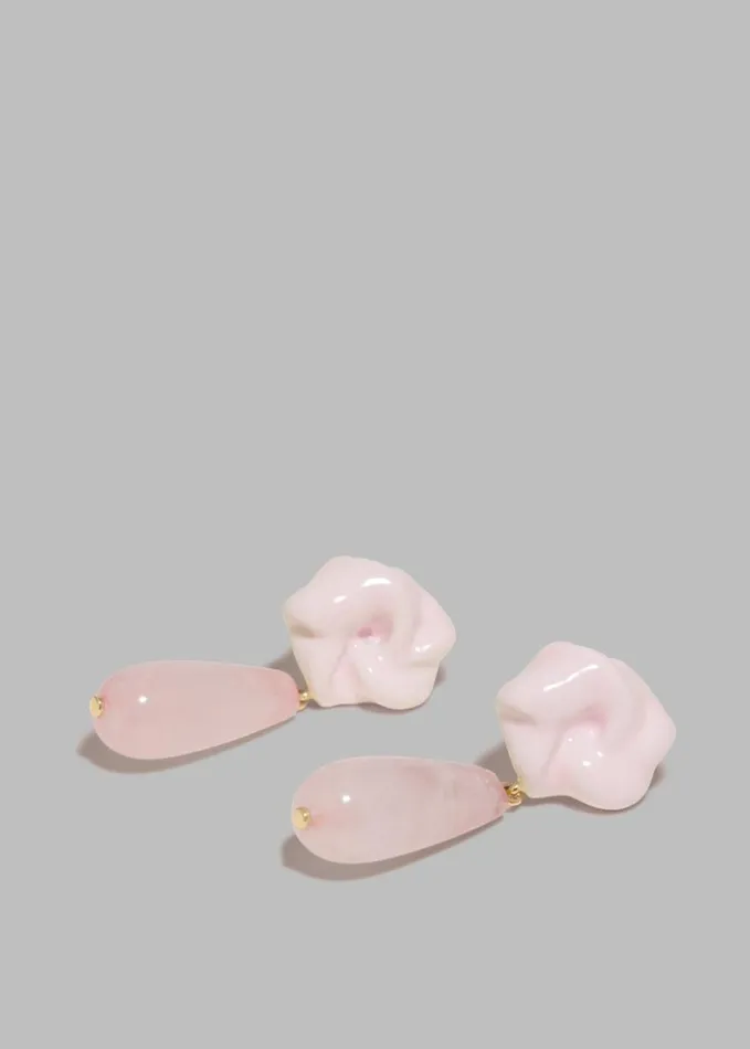 Accessories Women The Frankie Shop Completedworks The Depths Of Time Earrings 8211 Pink