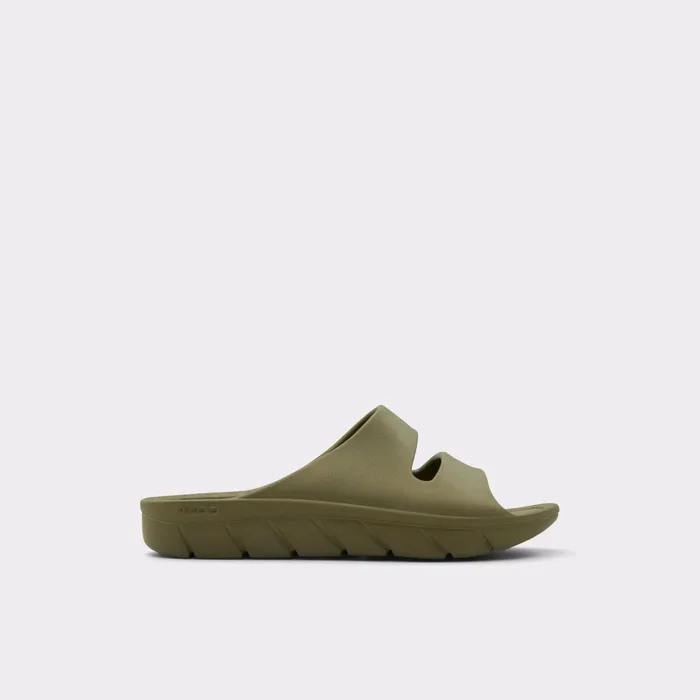 Aerus Medium Green Men ALDO Sandals and Slides