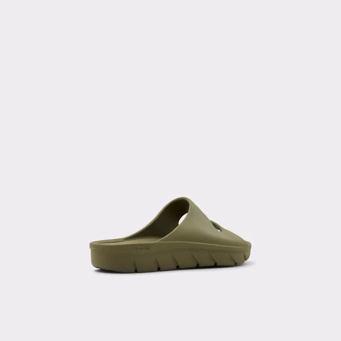 Aerus Medium Green Men ALDO Sandals and Slides