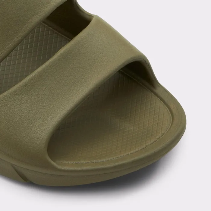 Aerus Medium Green Men ALDO Sandals and Slides