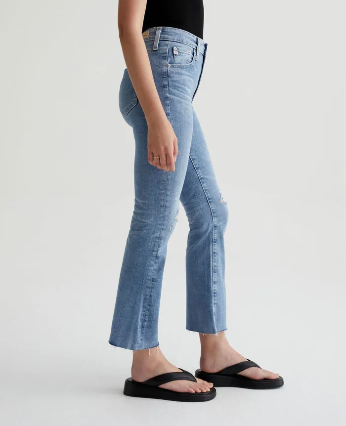 AG Jeans Denim Women Farrah Boot Crop 20 YEARS UNDERTOW DESTRUCTED AG Jeans Denim Women Farrah Boot Crop 20 YEARS UNDERTOW DESTRUCTED