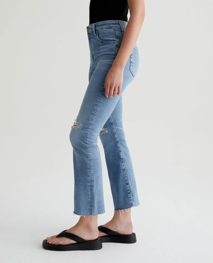 AG Jeans Denim Women Farrah Boot Crop 20 YEARS UNDERTOW DESTRUCTED AG Jeans Denim Women Farrah Boot Crop 20 YEARS UNDERTOW DESTRUCTED