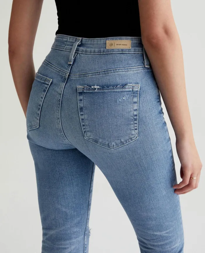 AG Jeans Denim Women Farrah Boot Crop 20 YEARS UNDERTOW DESTRUCTED AG Jeans Denim Women Farrah Boot Crop 20 YEARS UNDERTOW DESTRUCTED