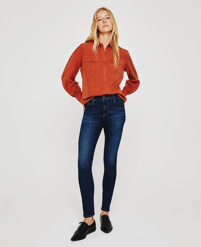 AG Jeans Denim Women Farrah Skinny KINDLING