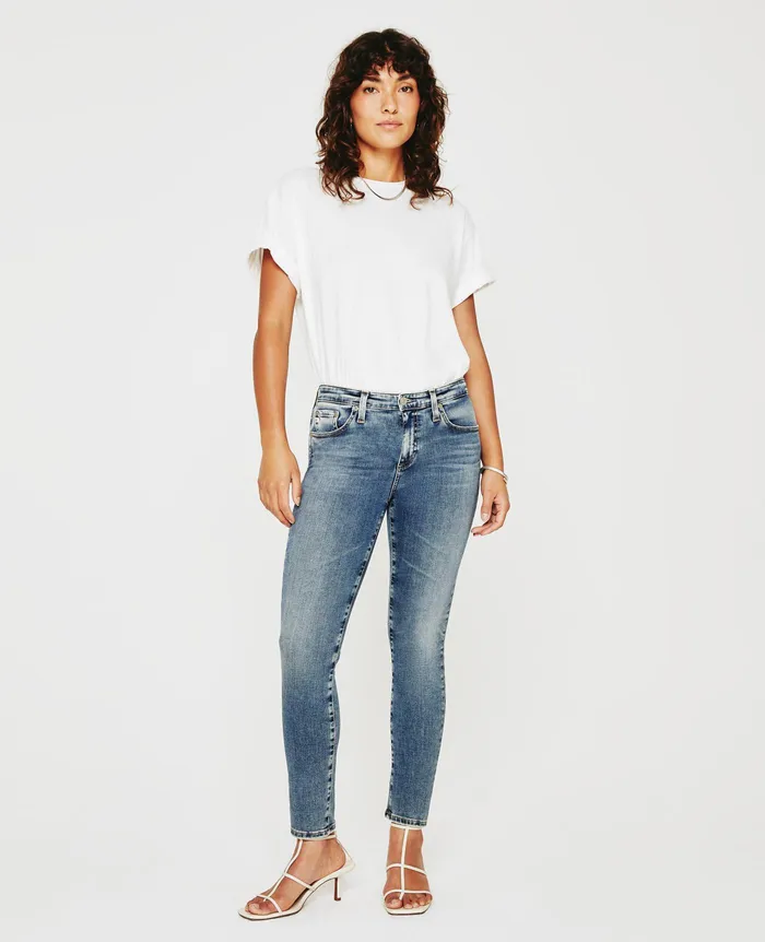 AG Jeans Denim Women Prima Crop 14 YEARS OLD TOPANGA