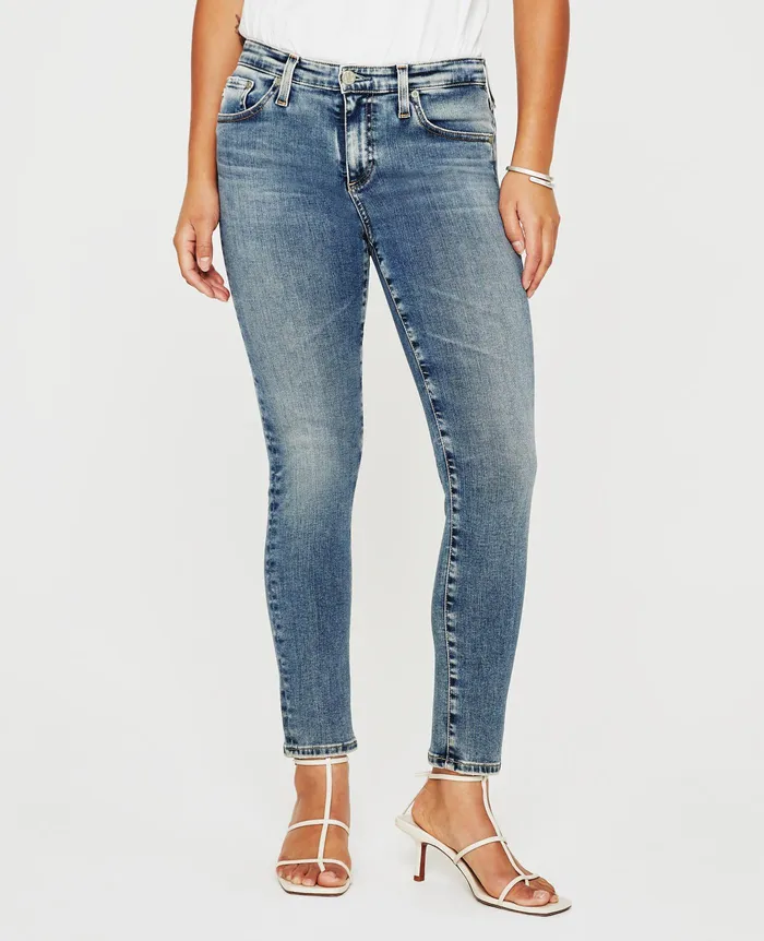 AG Jeans Denim Women Prima Crop 14 YEARS OLD TOPANGA AG Jeans Denim Women Prima Crop 14 YEARS OLD TOPANGA