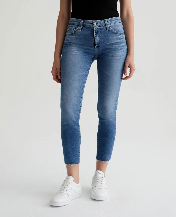 AG Jeans Denim Women Prima Crop 18 YEARS LAKEFRONT AG Jeans Denim Women Prima Crop 18 YEARS LAKEFRONT