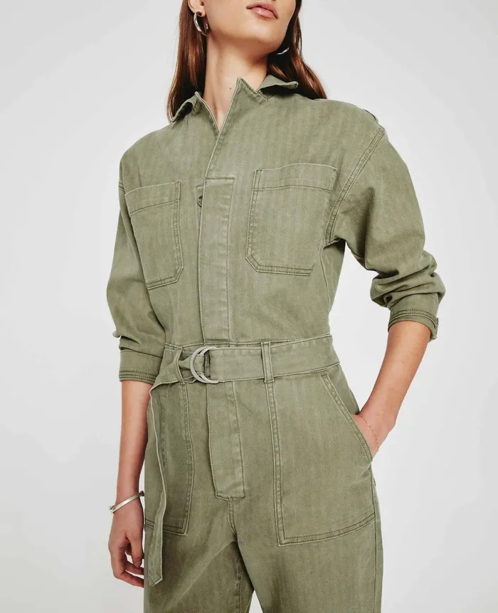 AG Jeans Dresses and More Women Ryleigh Jumpsuit SULFUR CAVALRY SAGE AG Jeans Dresses and More Women Ryleigh Jumpsuit SULFUR CAVALRY SAGE