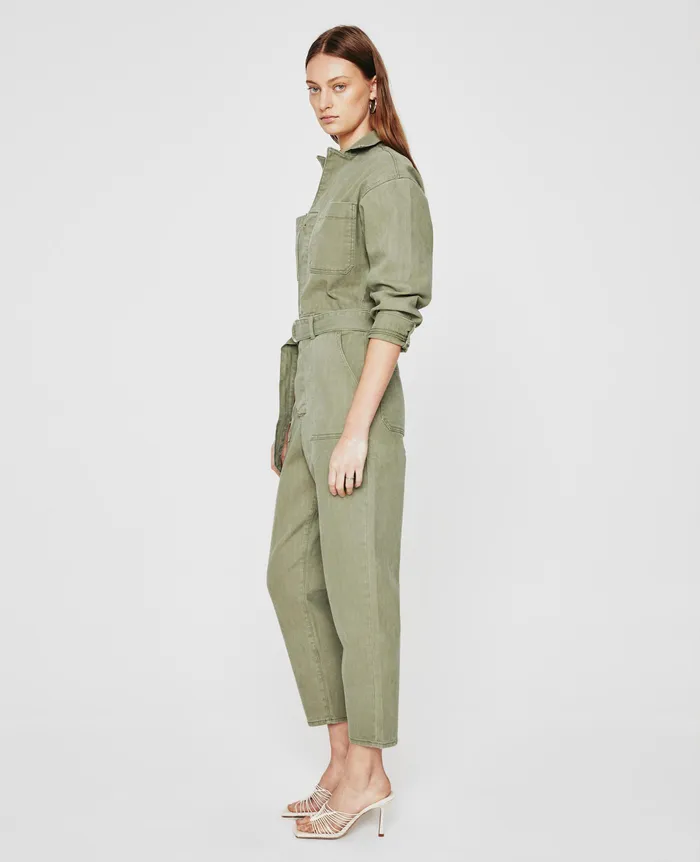 AG Jeans Dresses and More Women Ryleigh Jumpsuit SULFUR CAVALRY SAGE AG Jeans Dresses and More Women Ryleigh Jumpsuit SULFUR CAVALRY SAGE