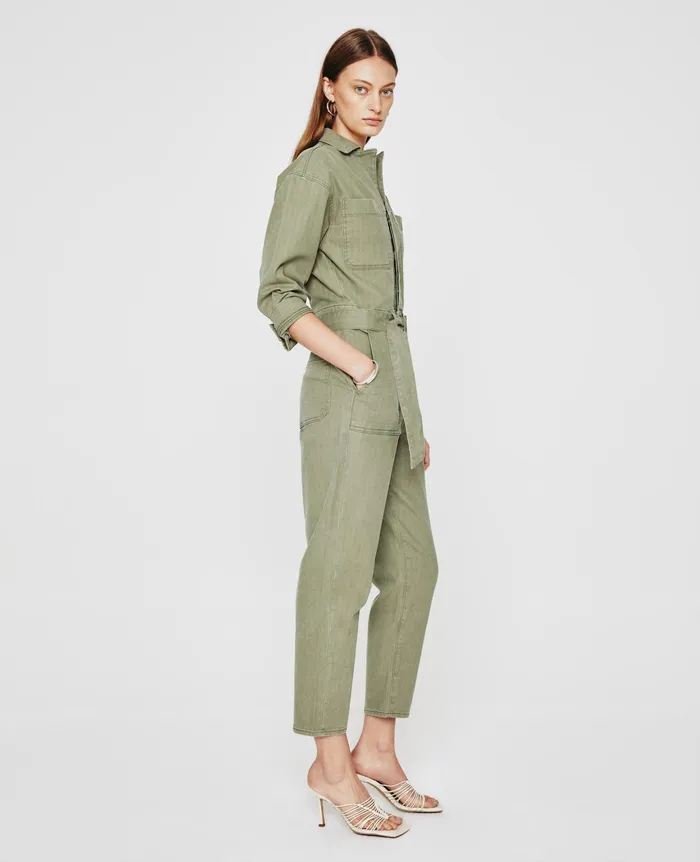 AG Jeans Dresses and More Women Ryleigh Jumpsuit SULFUR CAVALRY SAGE AG Jeans Dresses and More Women Ryleigh Jumpsuit SULFUR CAVALRY SAGE