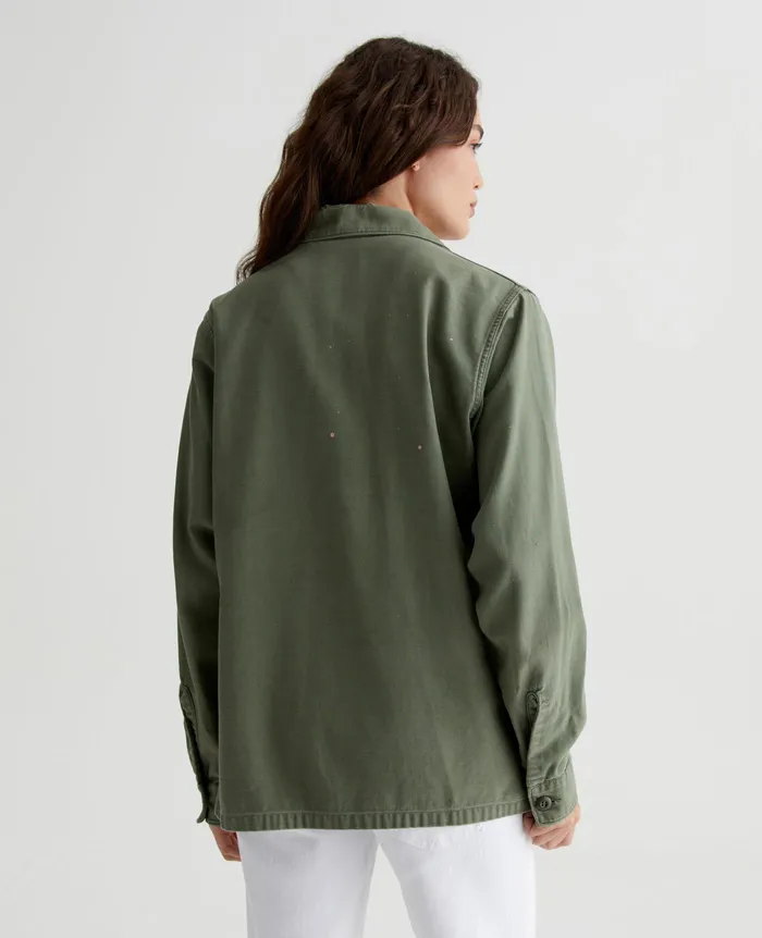 AG Jeans Jackets Women Blake Jacket STONE DOT VINTAGE GREEN AG Jeans Jackets Women Blake Jacket STONE DOT VINTAGE GREEN