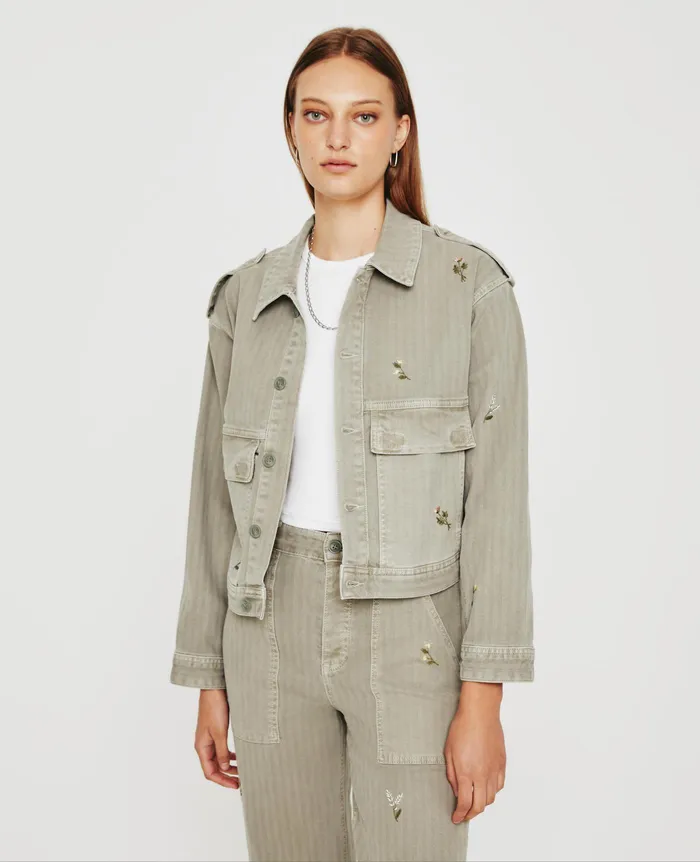 AG Jeans Jackets Women Mirah Utility EB SUPER BLOOM ROCKY RIVER AG Jeans Jackets Women Mirah Utility EB SUPER BLOOM ROCKY RIVER
