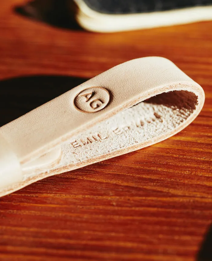AG Jeans Leather Goods WomenMen AG Keychain NATURALBRASS AG Jeans Leather Goods WomenMen AG Keychain NATURALBRASS