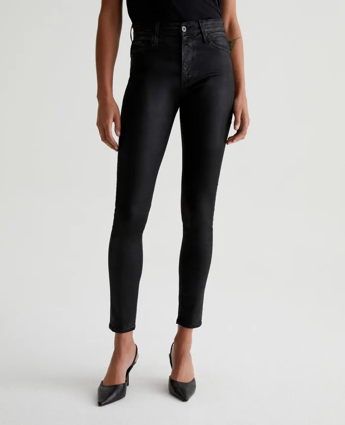 AG Jeans Pants Women Farrah Skinny Ankle LTT LT SUPER BLACK AG Jeans Pants Women Farrah Skinny Ankle LTT LT SUPER BLACK