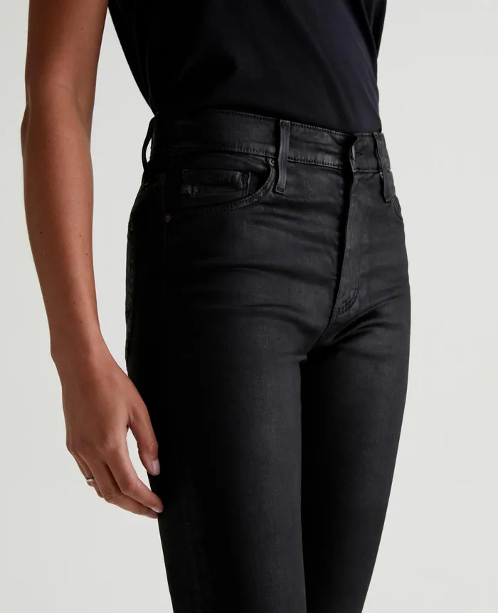 AG Jeans Pants Women Farrah Skinny Ankle LTT LT SUPER BLACK AG Jeans Pants Women Farrah Skinny Ankle LTT LT SUPER BLACK