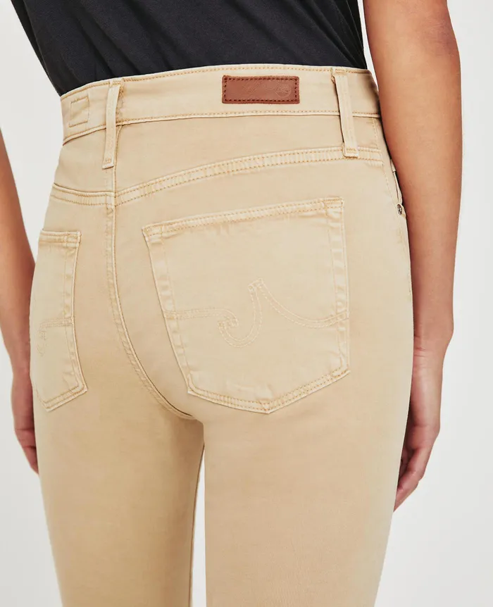 AG Jeans Pants Women Farrah Skinny SULFUR TOASTED ALMOND AG Jeans Pants Women Farrah Skinny SULFUR TOASTED ALMOND