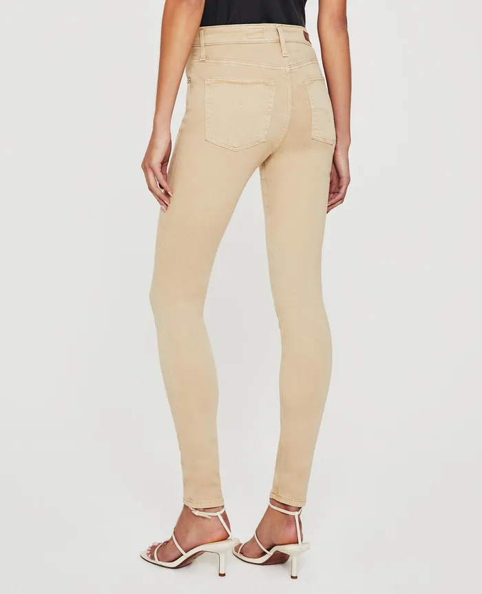 AG Jeans Pants Women Farrah Skinny SULFUR TOASTED ALMOND AG Jeans Pants Women Farrah Skinny SULFUR TOASTED ALMOND