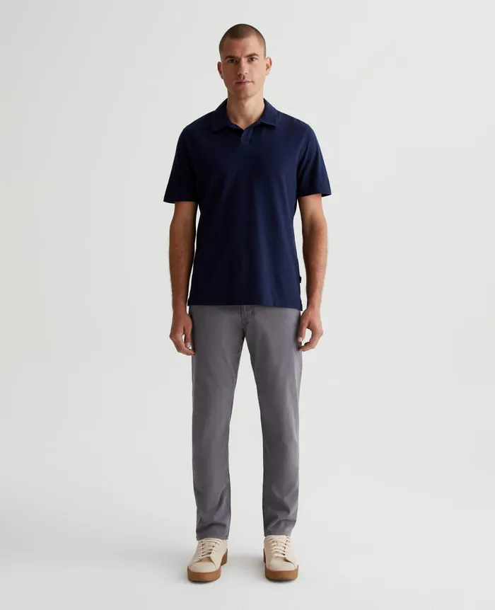 AG Jeans Polos Men Bryce Johnny Collar DEEP NAVY AG Jeans Polos Men Bryce Johnny Collar DEEP NAVY