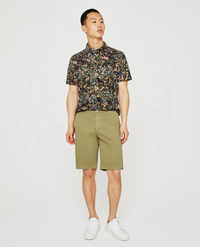AG Jeans Polos Men Bryce Polo FOREST LEOPARD AG Jeans Polos Men Bryce Polo FOREST LEOPARD