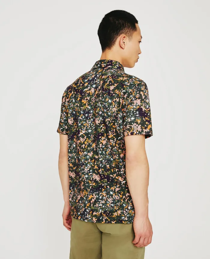 AG Jeans Polos Men Bryce Polo FOREST LEOPARD AG Jeans Polos Men Bryce Polo FOREST LEOPARD