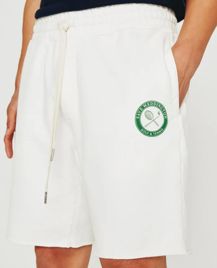 AG Jeans Sweatpants Men Weddington Sweatshorts WEDDINGTON CREST WHITE CLAY