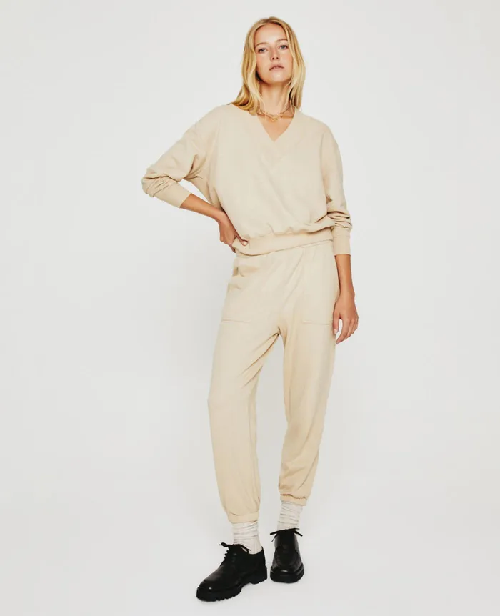 AG Jeans Sweatpants Women Nova Sweatpant YUMA SAND