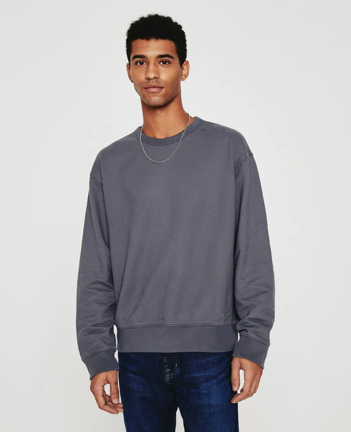 AG Jeans Sweatshirts Men Arc Crew SLATE SKY