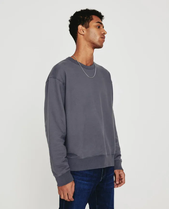 AG Jeans Sweatshirts Men Arc Crew SLATE SKY AG Jeans Sweatshirts Men Arc Crew SLATE SKY