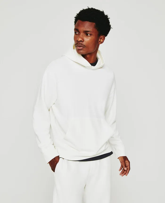 AG Jeans Sweatshirts Men Arc Hoodie IVORY DUST