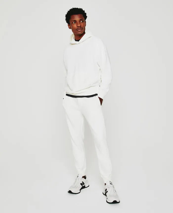 AG Jeans Sweatshirts Men Arc Hoodie IVORY DUST AG Jeans Sweatshirts Men Arc Hoodie IVORY DUST