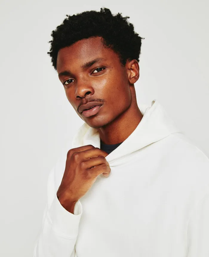 AG Jeans Sweatshirts Men Arc Hoodie IVORY DUST AG Jeans Sweatshirts Men Arc Hoodie IVORY DUST