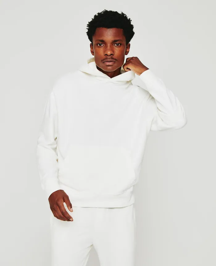 AG Jeans Sweatshirts Men Arc Hoodie IVORY DUST AG Jeans Sweatshirts Men Arc Hoodie IVORY DUST
