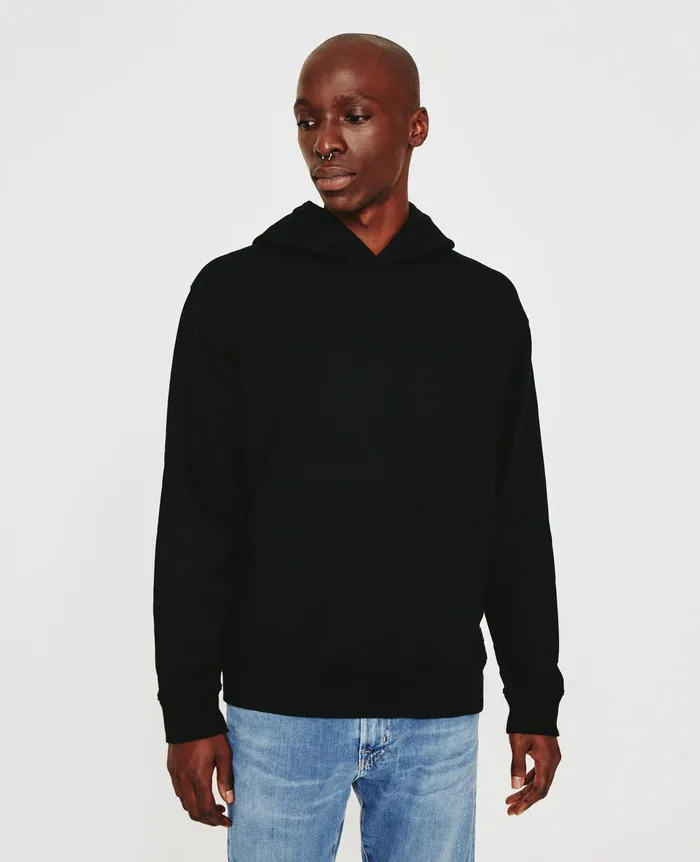 AG Jeans Sweatshirts Men Arc Hoodie TRUE BLACK
