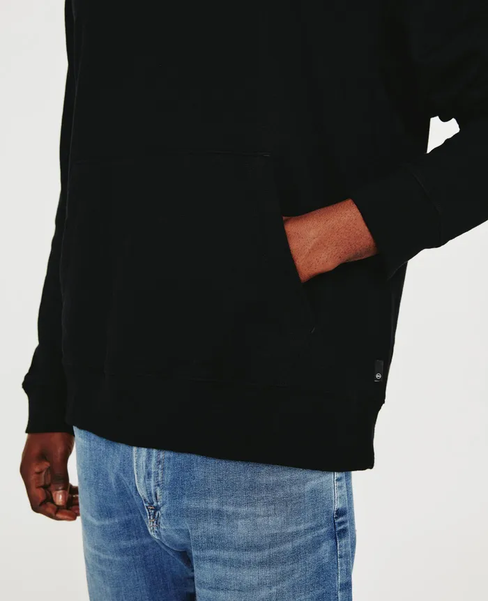 AG Jeans Sweatshirts Men Arc Hoodie TRUE BLACK