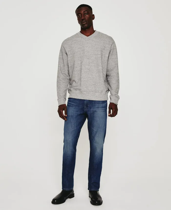 AG Jeans Sweatshirts Men Arc Vee HEATHER GREY AG Jeans Sweatshirts Men Arc Vee HEATHER GREY